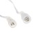 Garland "fringe" 3 × 0.6 m, IP44, UMS, transparent thread, 160 LED, green glow, 220 V