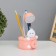 Table lamp with a "duckling" LED 3W USB pink 9.1x8.1x20 cm Risalux