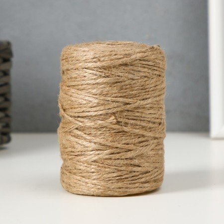 Juetaya yarn 100% jute 100m/150 gr., 3-sized thread