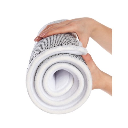 Bathroom mat “Tits on a branch”, anti -slip, size 52x77 cm-5