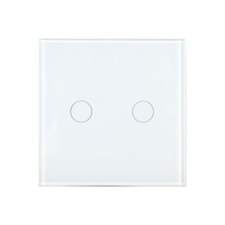Sibling Powerlite-WS2W switch, wireless, sensory, 2 keys, white color