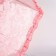Umbrella - semi -automatic “lace” cane, 8 knitting needles, r = 40 cm, pink/transparent color
