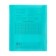 Notebook 12 sheets in the green cage, plastic cover, block 65 g/m2