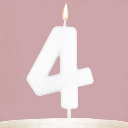Свеча для торта, цифра «4» , светится в темноте, 4 х 10 см.-7