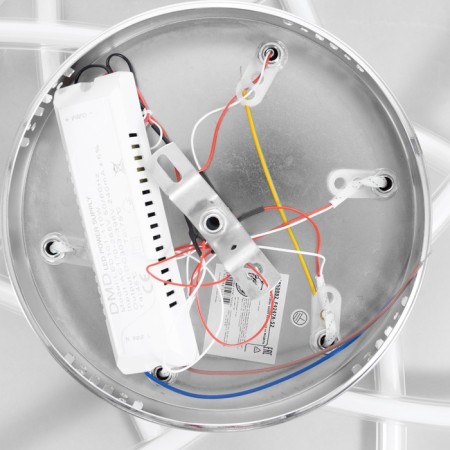 Люстра 1801/3 LED 100Вт 4000К хром 62х62х10 см BayerLux-6