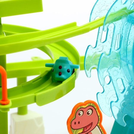 Developing toy "slide of dinosaurians", light and sound effects-8