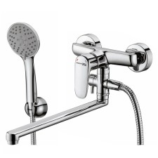 Wasserkraft Vils 5602l bath mixer, single -leaf, watering can, pour 322 mm, chrome