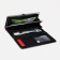 Women's wallet on magnet, gray color