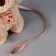 Soft toy "puppy" with a leash, 24 cm, gray