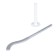 Bracket for Global radiator, with dowel, 170 mm, color gray color