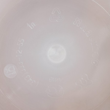 A can with a sealed lid, 1 l, the color is transparent-4