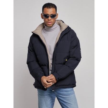 Sports Bologna male winter, size 48, dark blue color-8