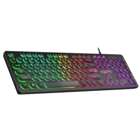DEFENDER OZOTH GK-106 keyboard, game, wired, membranes, backlight104 keys, USB, black-1