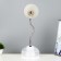 Avi table lamp E27 15W Transparent 16x16x49 cm Risalux