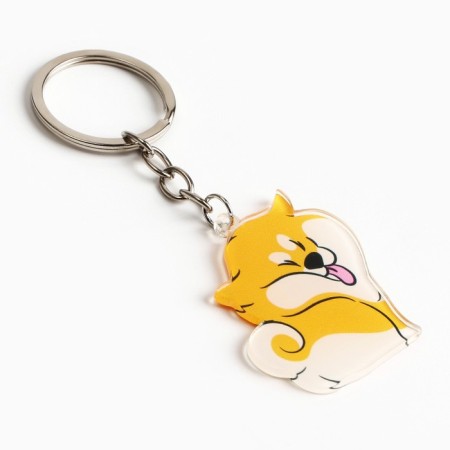 Acrylic key a keychain "I'm not a gift", 9.7 x 4.3 cm-2