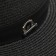 Women's hat with beads minku Black color, rr 56-58