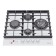 Hound surface HIBERG VM 6145 W, gas, 4 conf., Gas control, white
