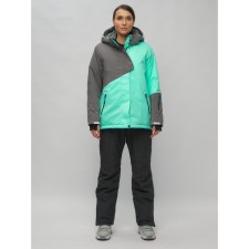 Ski suit, size 52, turquoise color