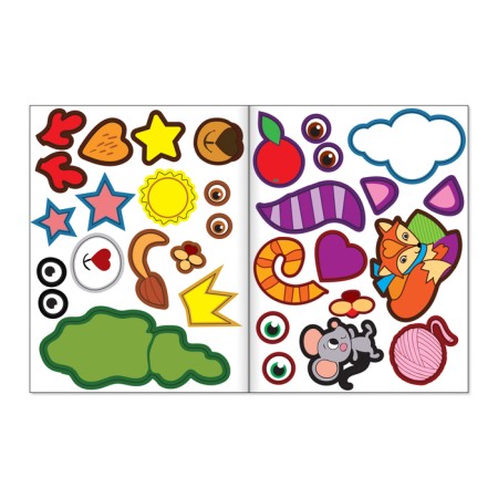 Stickers Developing Set "Stream", 7 pcs. 12 p.-2