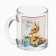 New Year. Bunny mug 300 ml