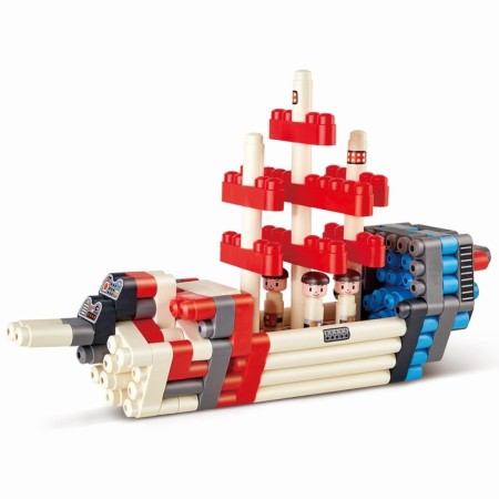 Constructor Children's Polym "Rocket for Adventures", 138 elements-4