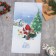 Towel Ethel "Christmas Evening" 40x73 cm, 100% cotton, sarzha 190 g/m2
