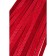 Pecado BDSM label, black handle, red whips, genuine leather