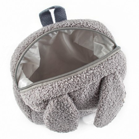 Baby backpack for the girl "Bunny", plush-4