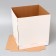 Box for a cake, without a window, 28 x 28 x 30 cm