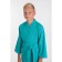 Waffle children's robe "kimono", size 42, emerald color