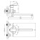 Bruny Bruny Br4335-51 bath mixer, single-leaf, long swivel spout, chrome