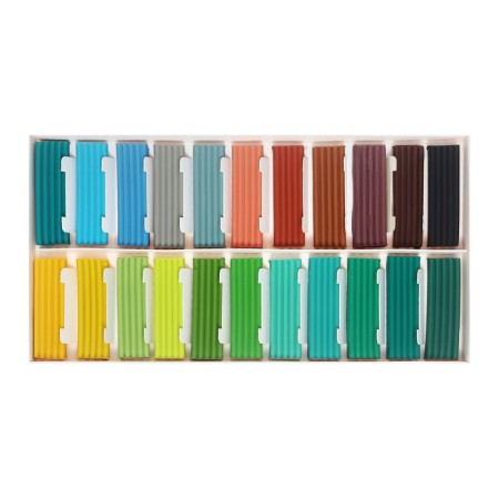 Plasticine 44 -ZV 660g Brauberg Kids, with a stack. High quality-2