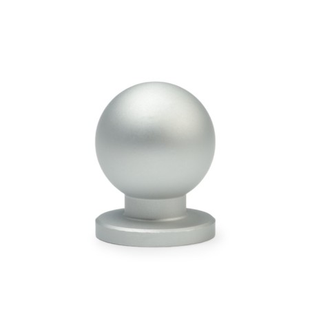 Handle button Cappio RK146, D = 20 mm, matte chromium color