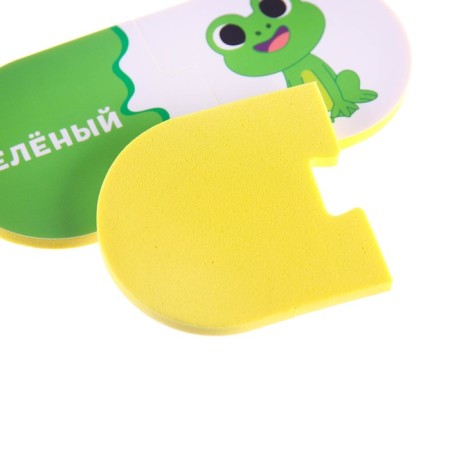 Soft puzzle for kids "Learning Colors", 5 puzzles, crumb I-4