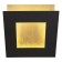 Wall lamp Mantra Dalia, Led, 2800lm, 3000k, 400x82x400 mm, black color