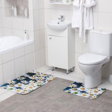 A set of mats for the bathroom and toilet of the Dilan 