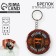 A keychain opener for keys "Hot Heart", Diam. 5.8 cm