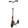 Graffiti scooter, folding, Pu Pu 145 mm, ABEC 7, front -end shock absorber, aluminum