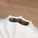 VAZA Ceramics Table "Cayo" wave, d-7x2.5cm 21x19 cm, white