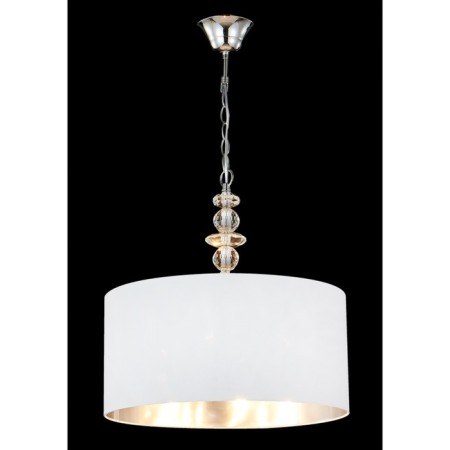 Suspension lamp Crystal Lux, Armando Chrome 0180/304, E14, 4x60 W, 42x45x45 cm, color chromium-2