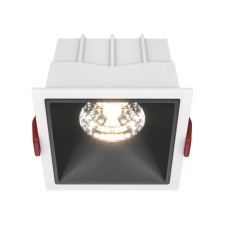 The built-in lamp Technical DL043-01-15W3K-D-SQ-WB, LED, 15 W, 85x85x63 mm, 1050 lm, 3000k, white-black
