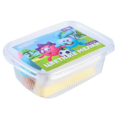 Set of colored crayons of smeshariki, 6 colors-3