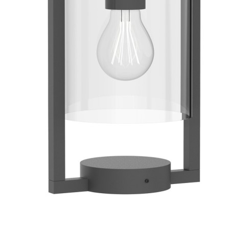 Street lamp Mantra Maya, E27, 1x20W, 175x145x355 mm, dark gray color-2