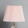 Table lamp "Claudia" 1x40W E27+LED backlighting pink/gold 15x15x32.5cm