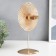 Summary Metal for 1 candle "Ethnic Circle" gold 25.5x13.5x11 cm