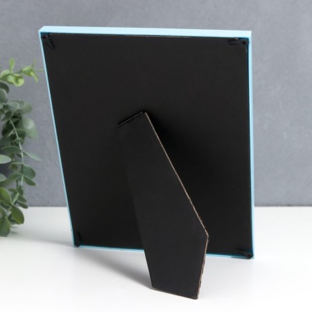 Photo frame plastic 13x18 cm "Blue with patina" 22.5x17 cm-2