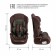 Car Carec reset Zlatek ZL513 Lux, group 1/2/3 (9-36 kg), brown carbon