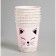 A cup disposable paper muzzle, a set of 6 pcs, 250 ml