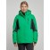 Ski jacket female, size 50, green color