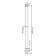 Extension cord for a shower kit Wasserkraft A230, stainless steel, white